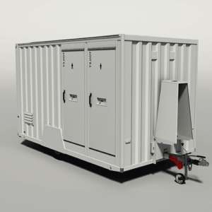 Exterior Image Of The Towable & Portable Toilet Unit Hire Option